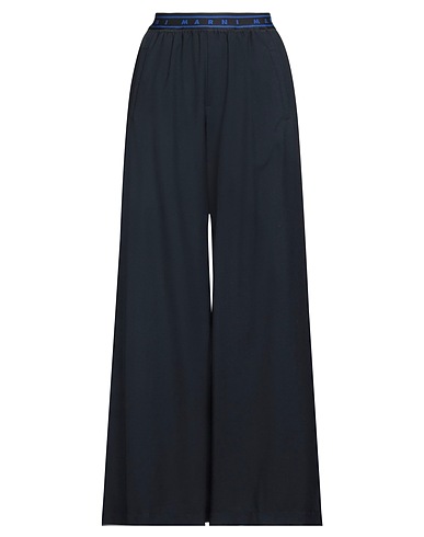 MARNI Casual trouser Midnight blue 100% Virgin Wool