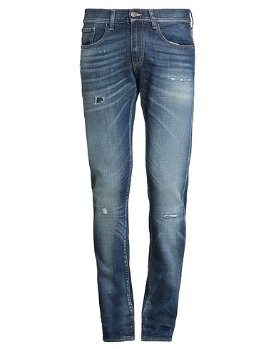 ARMANI EXCHANGE Denim trousers Blue 98% Cotton, 2% Elastane