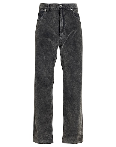 DOLCE&GABBANA Casual trouser Charcoal 98% Cotton, 2% Elastane