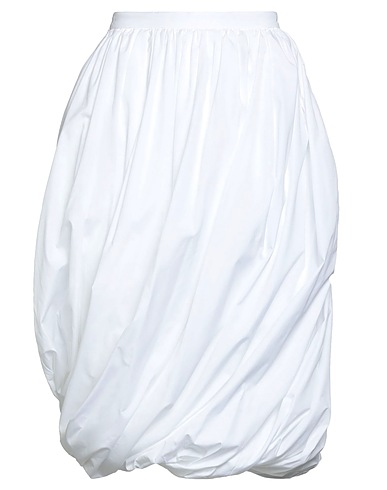 MARNI Gonna midi Bianco 100% Cotone