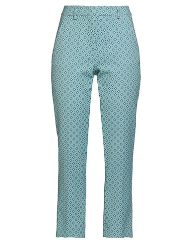 WEEKEND MAX MARA Casual trouser Sky blue 57% Polyester, 40% Cotton, 3% Elastane