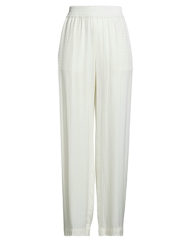 VICTORIA BECKHAM Casual trouser Ivory 65% Viscose, 35% Modal