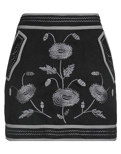 ANTIK BATIK Mini skirt 55% Polyester, 45% Wool