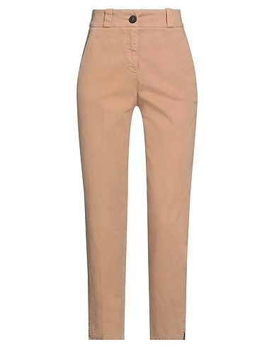 PESERICO Casual trouser Sand 98% Cotton, 2% Elastane