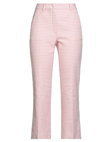 WEEKEND MAX MARA Casual trouser Pink 95% Cotton, 4% Polyamide, 1% Elastane
