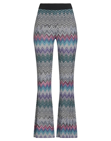 MISSONI Casual trouser Turquoise 100% Wool