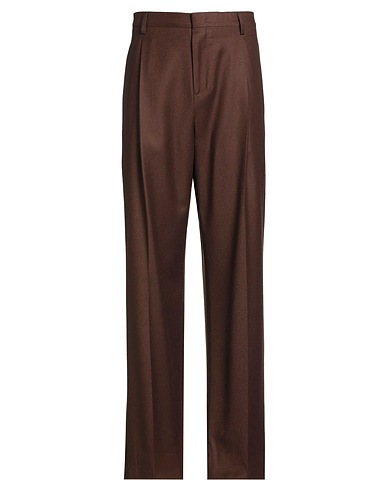 BRIGLIA 1949 Casual παντελόνι Καφέ 90% Παρθένο μαλλί, 10% Κασμίρι