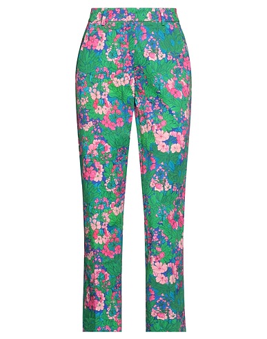 WEEKEND MAX MARA Pantalone Verde 97% Cotone, 3% Elastan