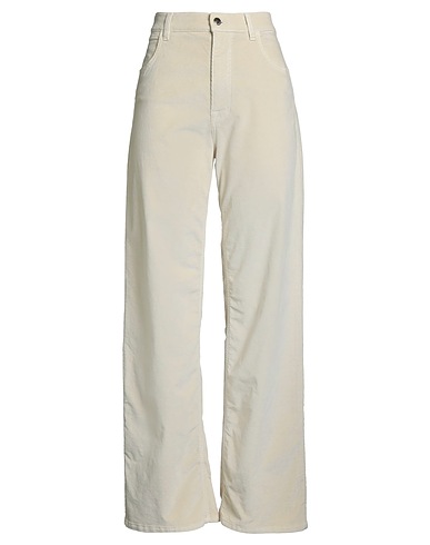 RE_HASH Casual trouser Cream 73% Cotton, 25% Lycra®, 2% Elastane