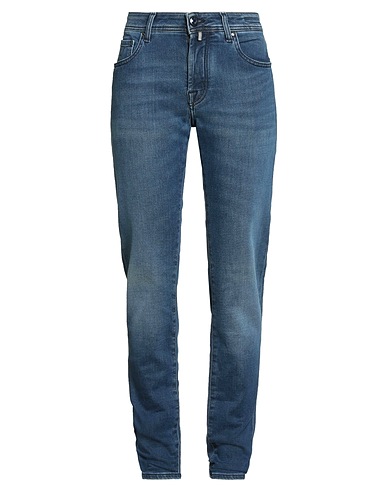 JACOB COHЁN Denim pants Blue 95% Cotton, 3% Polyester, 2% Elastane