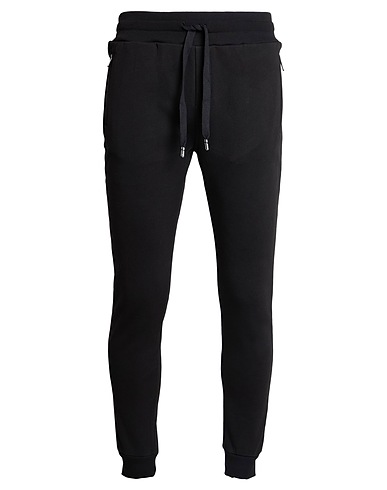 DOLCE&GABBANA Activewear Black 100% Cotton, Elastane, Polyester
