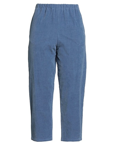A.B  APUNTOB Hosen Blaugrau 95% Baumwolle, 5% Metallfaser