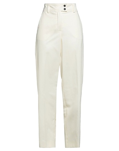 WEEKEND MAX MARA Casual pants PHANTASIE BY ARTHUR ARBESSER X WEEKEND MAX MARA
 Ivory 100% Cotton