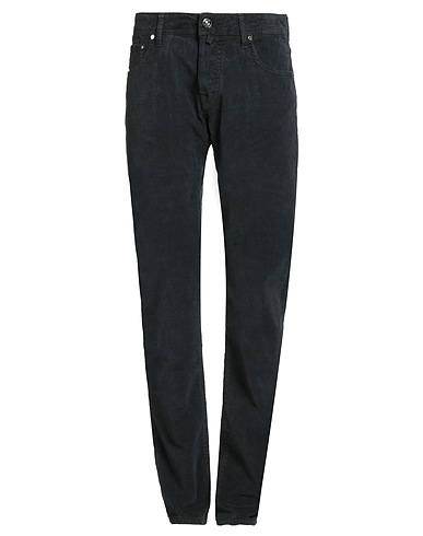 JACOB COHЁN Casual trouser Midnight blue 98% Cotton, 2% Elastane