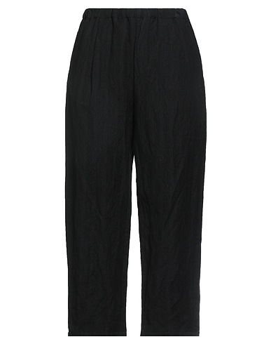 A.B  APUNTOB Hosen Schwarz 60% Baumwolle, 35% Schurwolle, 5% Metall