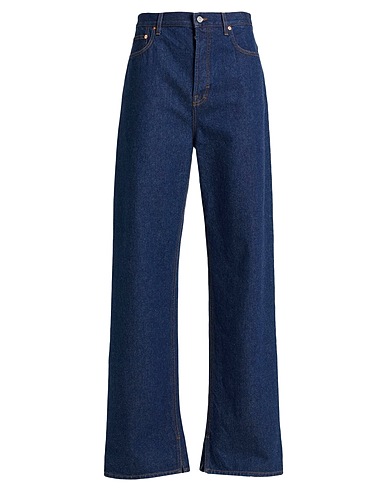 GUCCI Denim trousers Blue 100% Cotton