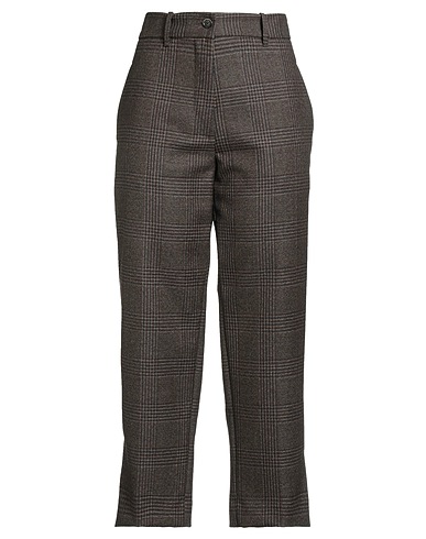 NINE IN THE MORNING Casual pants Dark brown 100% Cotton