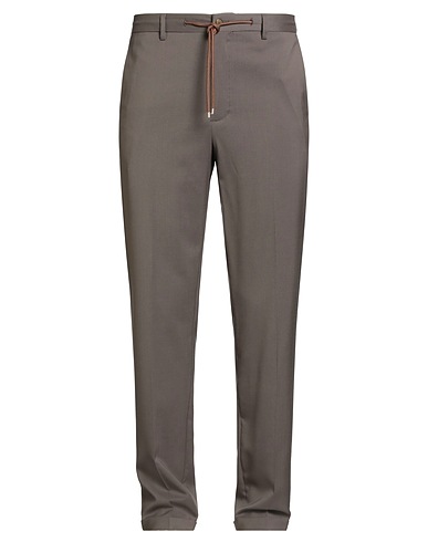 BRIGLIA 1949 Casual trouser Khaki 54% Virgin Wool, 45% Polyester, 1% Elastane