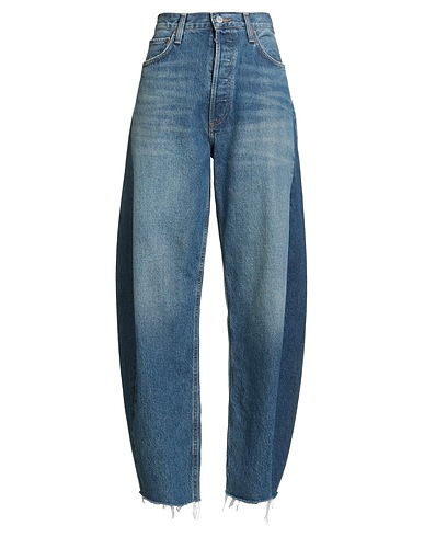 AGOLDE Denim pants Blue 67% Recycled cotton, 22% Lyocell, 11% Post-consumer recycled cotton