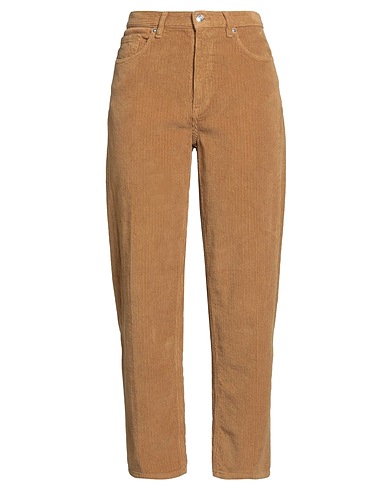 NINE IN THE MORNING Casual trouser Camel 98% Cotton, 2% Elastane