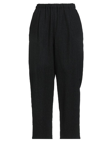 A.B  APUNTOB Casual pants Black 100% Virgin Wool