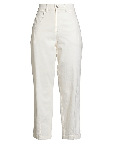 ELEVENTY Pantaloni jeans Avorio 98% Cotone, 2% Elastan