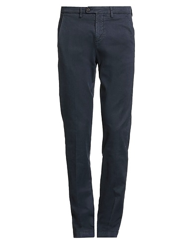 CORNELIANI Casual pants Navy 50% Cotton, 44% Lyocell, 4% Silk, 2% Elastane