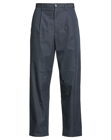 PS PAUL SMITH Casual trouser Slate blue 76% Giza 45 Cotton, 24% Polyamide