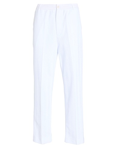 MISSONI Casual pants White 74% Cotton, 26% Viscose