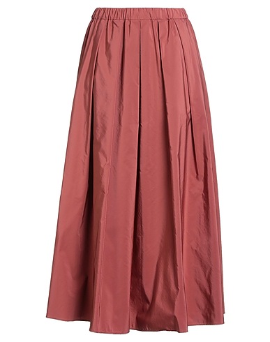 WEEKEND MAX MARA Gonna lunga Rosa antico 56% Poliestere, 44% Cotone