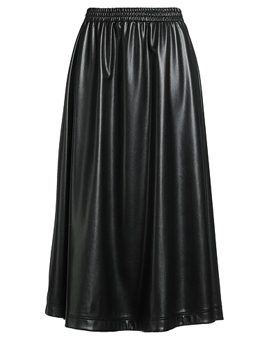 RODEBJER Midi skirt Black 56% Recycled polyester, 44% Polyurethane