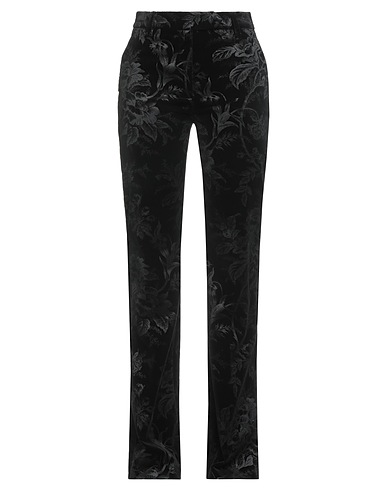 TRUE ROYAL Casual trouser Black 98% Cotton, 2% Elastane