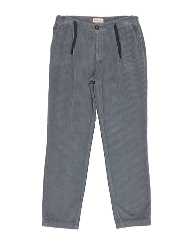 BARONIO Casual pants Grey 100% Cotton
