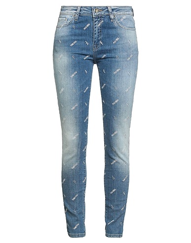 FRACOMINA Pantaloni jeans JEANS Blu 98% Cotone, 2% Elastan