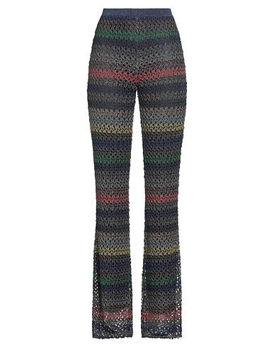 MISSONI Casual trouser Blue 61% Viscose, 25% Cupro, 14% Polyester