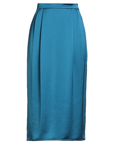 WEEKEND MAX MARA Midi skirt Deep teal 100% Polyester