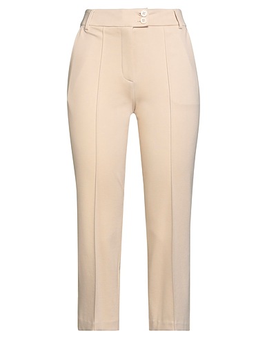 FRACOMINA Casual trouser Beige 68% Viscose, 27% Polyamide, 5% Elastane
