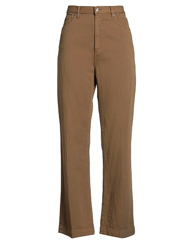 NINE IN THE MORNING Pantalone Cammello 100% Cotone
