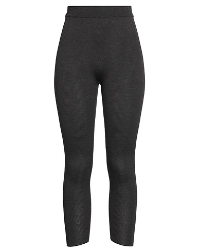 MAJESTIC FILATURES Leggings Dark brown 100% Merino Wool