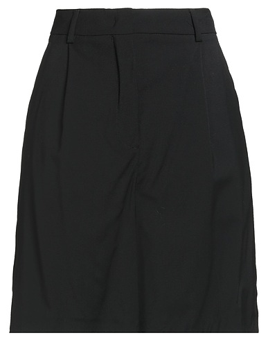 WEEKEND MAX MARA Shorts & Bermuda Black 100% Virgin Wool