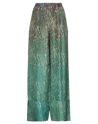 PIERRE-LOUIS MASCIA Casual trouser Green 100% Silk