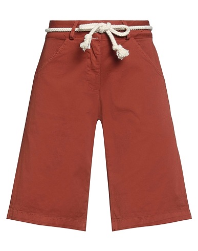 LE STREGHE Shorts & Bermuda Marrone 97% Cotone, 3% Elastan