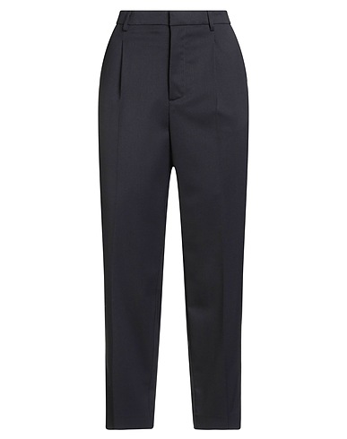 THE M.. Casual pants Midnight blue 54% Polyester, 44% Virgin Wool, 2% Elastane