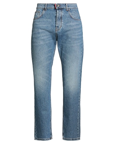 GAëLLE Paris Denim pants Blue 100% Cotton