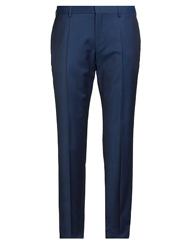BOSS HUGO BOSS Casual pants Blue 100% Virgin Wool