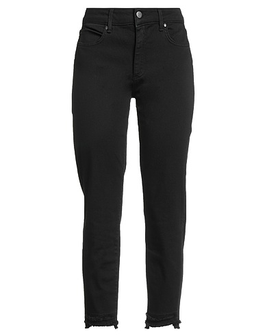 CIGALA'S Denim trousers Black 98% Cotton, 2% Elastane