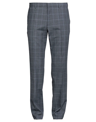 BOSS HUGO BOSS 캐주얼 바지 블루 100% 울