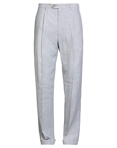 BRIONI Casual pants Light grey 100% Linen