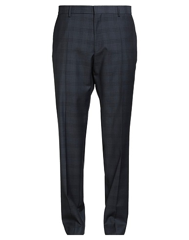 BOSS Casual pants Midnight blue 100% Virgin Wool