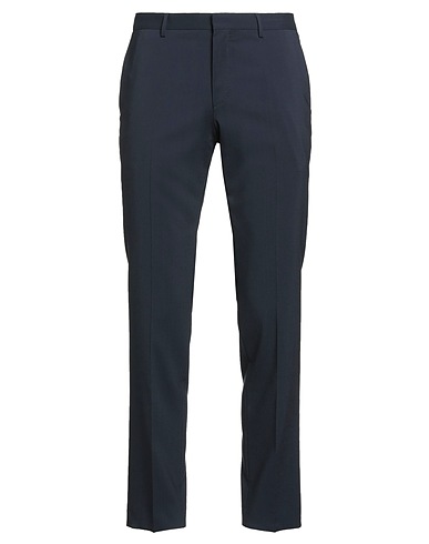 BOSS HUGO BOSS Casual trouser Midnight blue 100% Virgin Wool